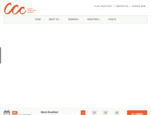 Tablet Screenshot of cccsc.org